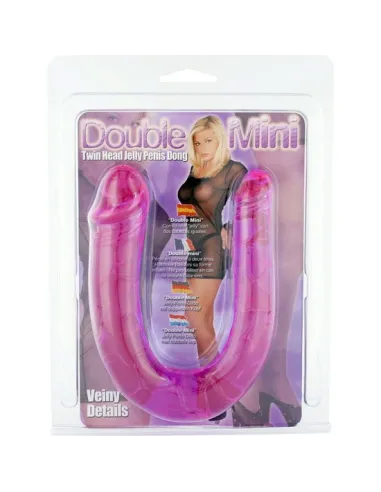 SEVENCREATIONS PENE CON DOS CABEZAS DE GELATINA FLEXIBLE