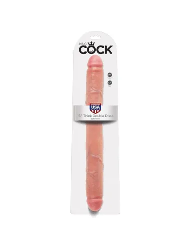 KING COCK THICK DILDO DOBLE PENETRACIÓN 40.6CM