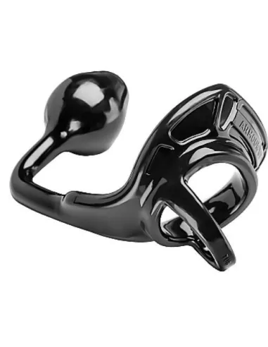 PERFECTFIT ARMOUR TUG ANILLO CON PLUG NEGRO