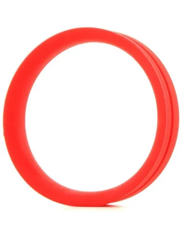 SCREAMING O - ANILLO PENE Y TESTICULOS RING O XXL - ROJO