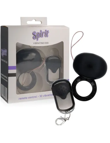 SPIRIT ANILLO VIBRADOR CONTROL REMOTO NEGRO