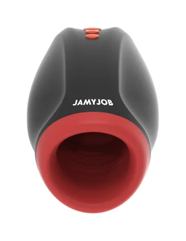 JAMYJOB NOVAX MASTURBADOR CON VIBRACION Y COMPRESIÓN