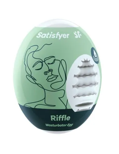 SATISFYER RIFFLE HUEVO MASTUBADOR