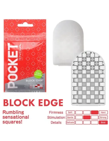 TENGA BLOCKED EDGE MASTURBADOR POCKET