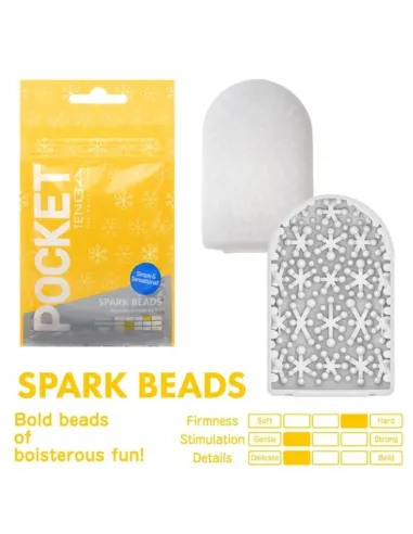 TENGA SPARK BEARDS MASTURBADOR POCKET