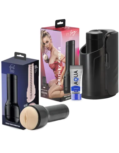 KIIROO PACK KEON + FEEL BRITNEY AMBER + FEEL STROKER + AQUA QUALITY 50 ML