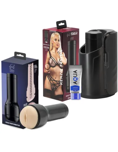 KIIROO PACK KEON + FEEL KENZIE TAYLOR + FEEL STROKER + AQUA QUALITY 50 ML