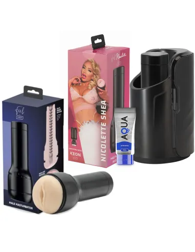 KIIROO PACK KEON + FEEL NICOLETTE SHEA + FEEL STROKER + AQUA QUALITY 50 ML