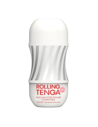 ROLLING TENGA GYRO ROLLER CUP GENTLE MASTURBADOR