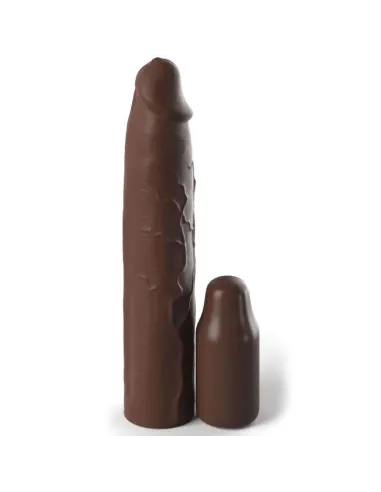 PIPEDREAMS SLEEVE 22,86 CM + 7,62 CM PLUG BROWN