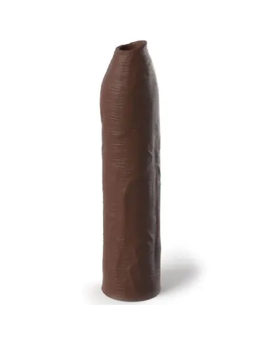 PIPEDREAMS EXTENSION SLEEVE UNCUT 17,78 CM BROWN