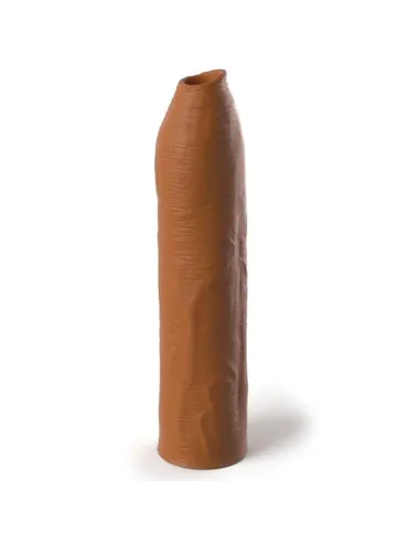 PIPEDREAMS EXTENSION SLEEVE UNCUT 17,78 CM CARAMEL