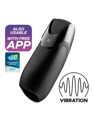 SATISFYER MEN VIBRATION+ - NEGRO