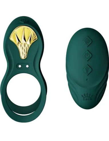 ZALO - BAYEK ANILLO VIBRADOR CONTROL REMOTO PAREJAS VERDE