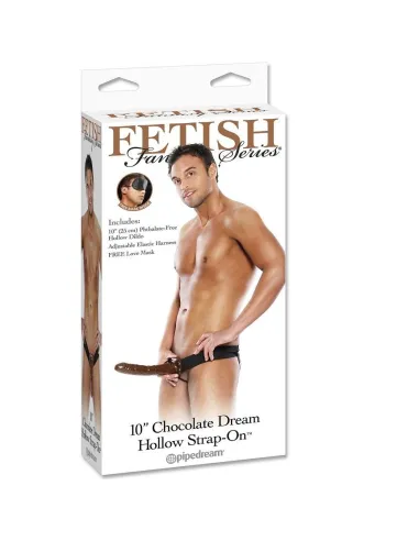 FETISH FANTASY ARNES HUECO AJUSTABLE CHOCOLATE 22 CM