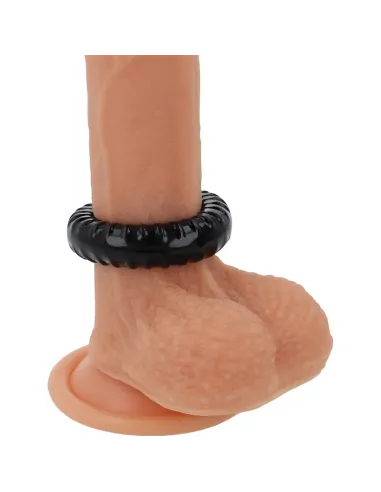 POWERING SUPER FLEXIBLE Y RESISTENTE ANILLO PENE 4.5CM PR07 NEGRO