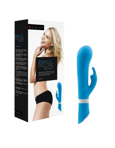 BWILD DELUXE VIBRADOR BUNNY AZUL INTENSO