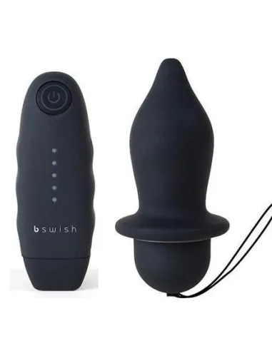 B SWISH BFILLED CLASSIC PLUG ANAL CONTROL REMOTO NEGRO