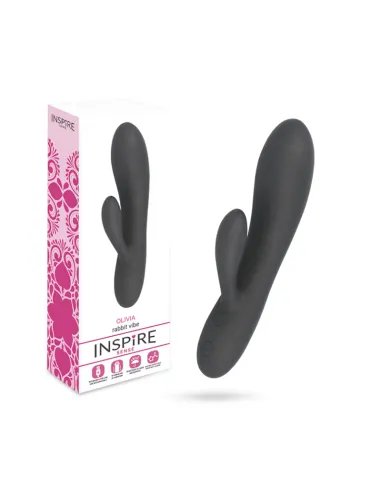 Vibrador Rabbit Negro Inspire Sense Olivia