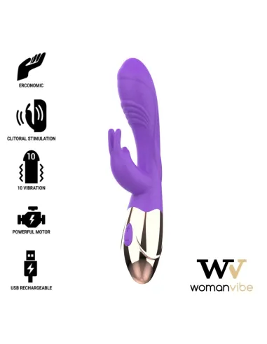 VIORA VIBRADOR RECARGABLE SILICONA WOMANVIBE AL MEJOR PRECIO