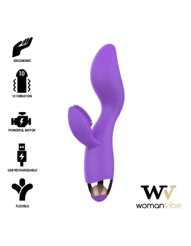 DONNA VIBRADOR SILICONA RECARGABLE WOMANVIBE AL MEJOR PRECIO