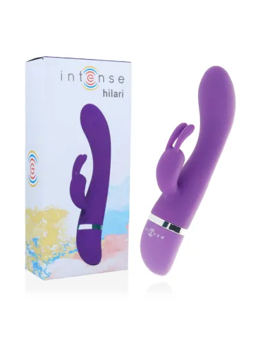 HILARI VIBRADOR LILA SILICON LUXE INTENSE AL MEJOR PRECIO