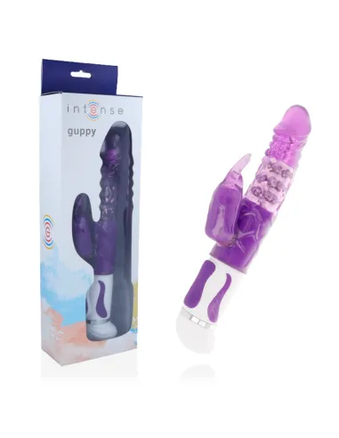 GUPPY VIBRADOR ROTADOR LILA INTENSE AL MEJOR PRECIO