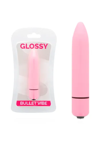 Glossy Thin Vibrador Rosa