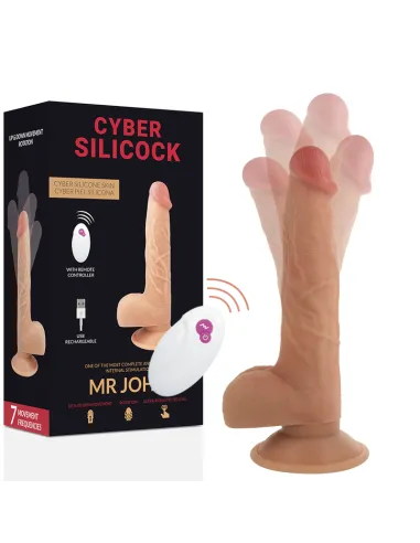 PENE REALISTICO CONTROL REMOTO MR JOHN CYBER SILICOCK AL MEJOR PRECIO ON LINE