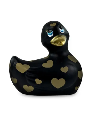 I RUB MY DUCKIE 2.0 | PATO VIBRADOR ROMANCE (BLACK & GOLD)