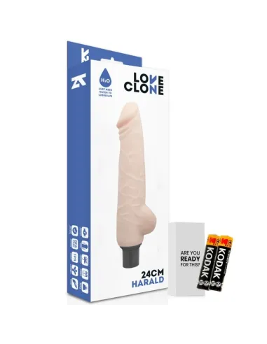 VIBRADOR 24CM AUTOLUBRICACION LOVECLONE HARALD