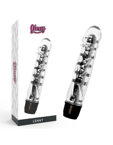 GLOSSY LENNY VIBRADOR NEGRO