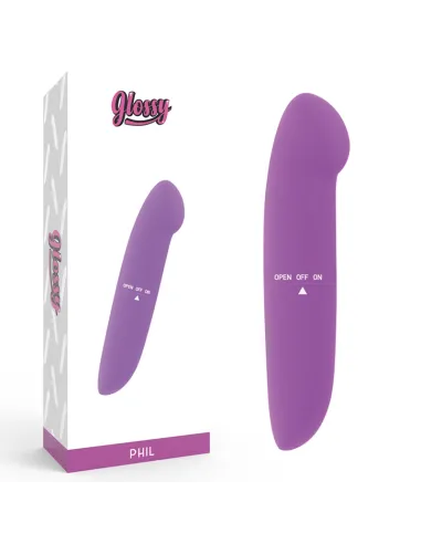 GLOSSY PHIL VIBRATOR LILA