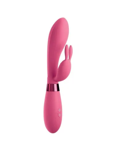 OMG SELFIE SILICONE VIBRATOR RABBIT PINK