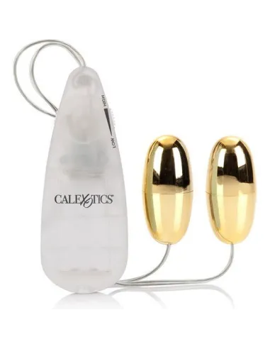 CALEX BALAS VIBRADORAS DORADAS DUO GOLD