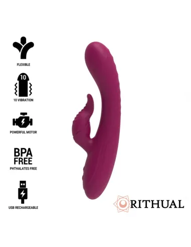 MOTOR RITUAL ANUSARA DUAL RECARGABLE 2.0 ORQUIDEA AL MEJOR PRECIO EN SEDUCCIONYPLACER.COM