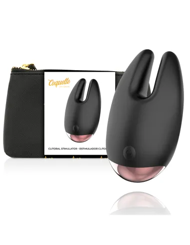 CHIC DESIRE ESTIMULADOR CLÍTORIS NEGRO / GOLD COQUETTE AL MEJOR PRECIO