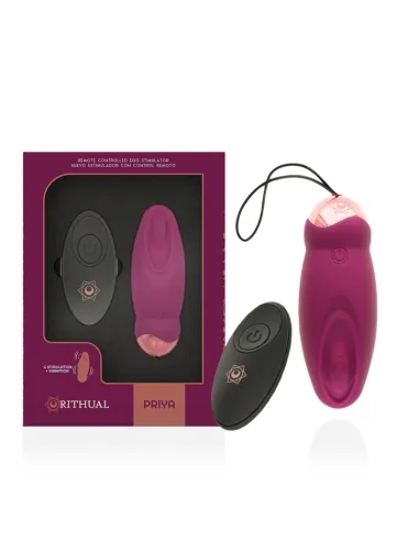 RITHUAL PRIYA HUEVO CONTROL REMOTO G-SPOT + VIBRACIÓN