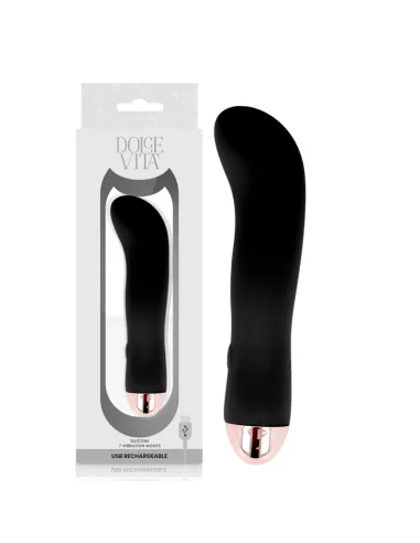 Compra Vibrador Recargable Two Negro 10 Velocidades Dolce Vita al Mejor Precio