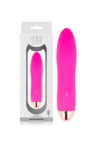 Compra Vibrador Recargable Four Rosa 10 Velocidades Dolce Vita al Mejor Precio