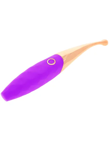 OHMAMA ESTIMULADOR CLITORIS RECARGABLE 36 MODOS - LILA-PINKGOLD