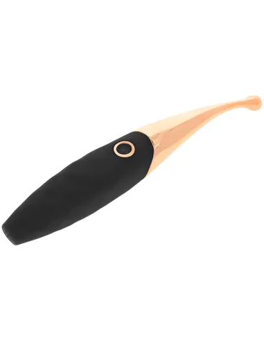 OHMAMA ESTIMULADOR CLITORIS RECARGABLE 36 MODOS - NEGRO-PINKGOLD