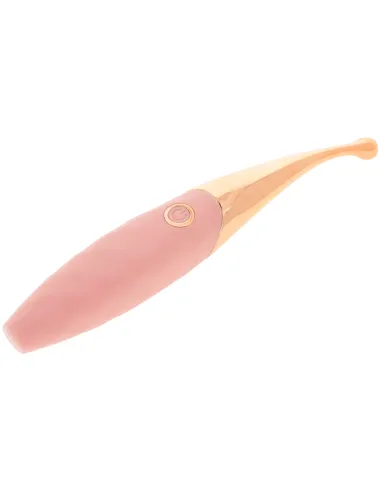 OHMAMA ESTIMULADOR CLITORIS RECARGABLE 36 MODOS - ROSA-PINKGOLD