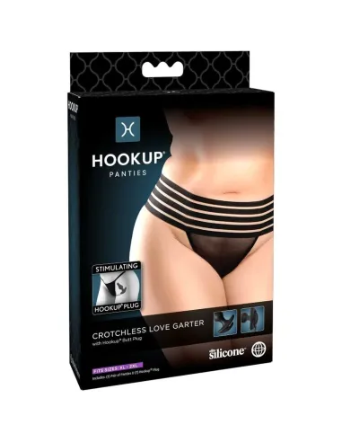 HOOK UP CROTHLESS LOVE GARTER TALLA PLUS