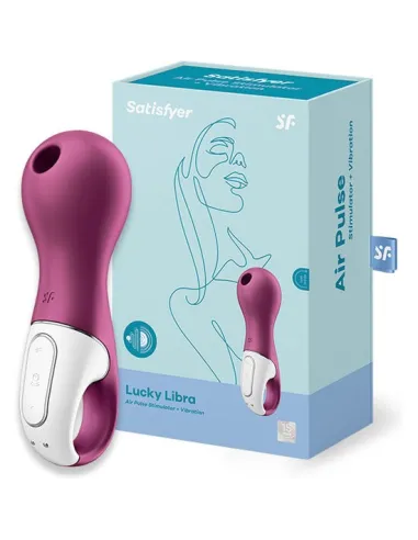 SATISFYER LUCKY LIBRA SUCCIONADOR Y VIBRADOR