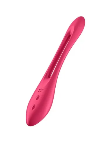 SATISFYER ELASTIC JOY MULTI VIBRADOR - ROJO