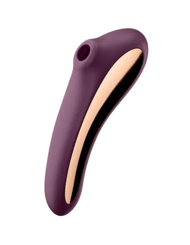 SATISFYER DUAL KISS ESTIMULADOR CLITORIS - PURPURA