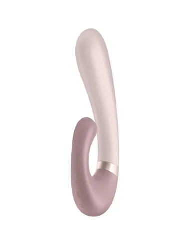 SATISFYER HEAT WAVE VIBRADOR APP - ROSA