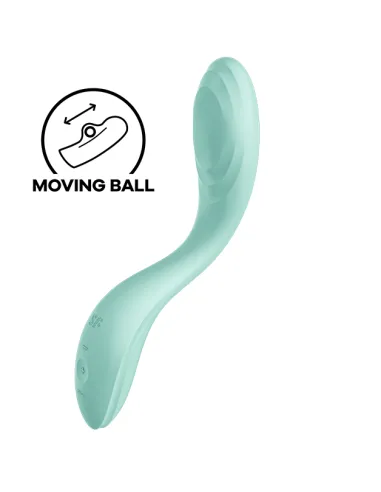 SATISFYER RRROLLING PLEASURE VIBRADOR PUNTO G - VERDE