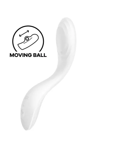 SATISFYER RRROLLING PLEASURE VIBRADOR PUNTO G - BLANCO